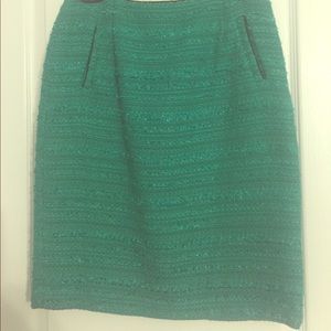 Halogen Green Pencil Skirt